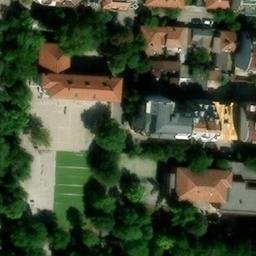 Volleyball Court — aerial view