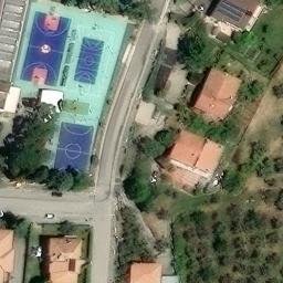 Volleyball Court — aerial view