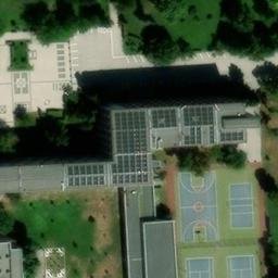 Volleyball Court — aerial view