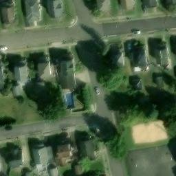 Town of Union Beach Volleyball Court — aerial view