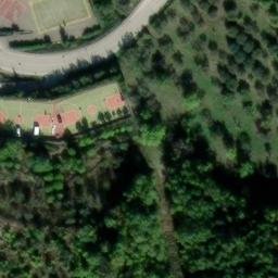 Volleyball Court — aerial view