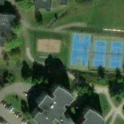Town of Vestal Beach Volleyball Court #3 — aerial view