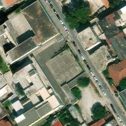 Volleyball Court — aerial view
