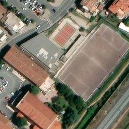 Volleyball Court — aerial view