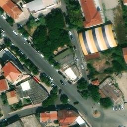 School Sports Centre — aerial view