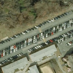 North Easton Beach Volleyball Court — aerial view
