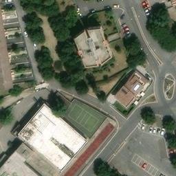 Volleyball Court — aerial view