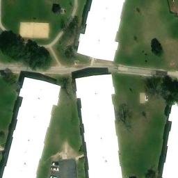 Rolling Meadows Beach Volleyball Court — aerial view
