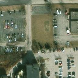 Hoffman Estates Beach Volleyball Court #5 — aerial view