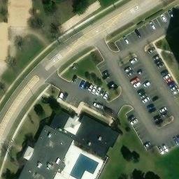 Schaumburg Beach Volleyball Court #8 — aerial view