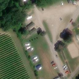 Girard Township Beach Volleyball Court — aerial view