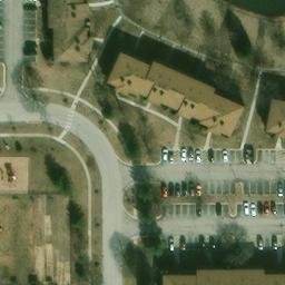 Hoffman Estates Beach Volleyball Court #2 — aerial view