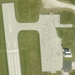 Oasis Sandbar — aerial view