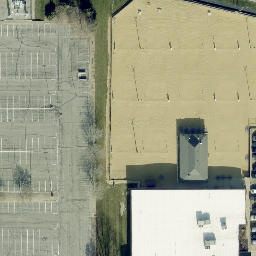 Volleys on Blairs Ferry — aerial view