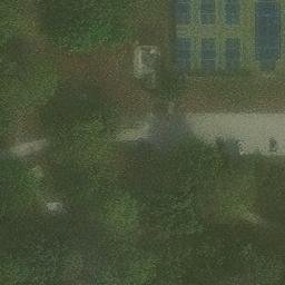 Ames Beach Volleyball Court #12 — aerial view
