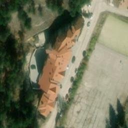 Volleyball Court — aerial view