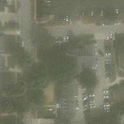 Ames Beach Volleyball Court #9 — aerial view