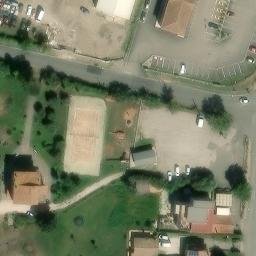 Volleyball Court — aerial view