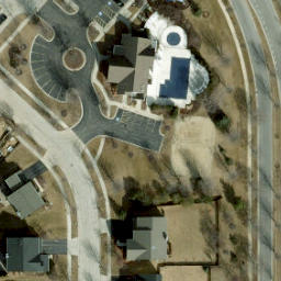 Elgin Beach Volleyball Court #4 — aerial view