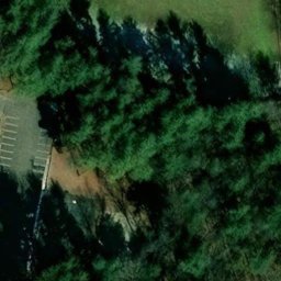 Sand Volleyball Court in Enfield, CT — aerial view