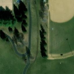 Oregon Beach Volleyball Court #1 — aerial view