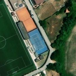 Volleyball Court — aerial view