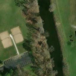 Elk Grove Village Beach Volleyball Court #2 — aerial view