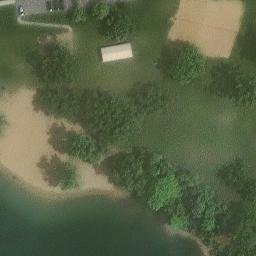 Tecumseh Beach Volleyball Court — aerial view