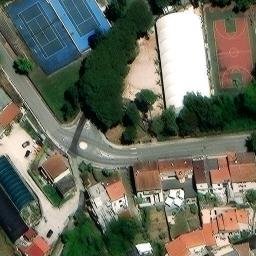Volleyball Court — aerial view