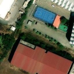 Volleyball Court — aerial view