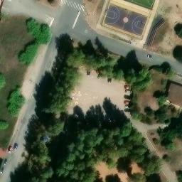 Volleyball Court — aerial view