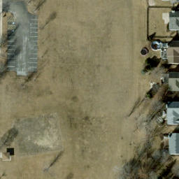 South Elgin Beach Volleyball Court — aerial view