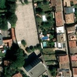 Volleyball Court — aerial view