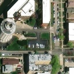 Albany Park Beach Volleyball Court — aerial view