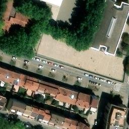 Volleyball Court — aerial view