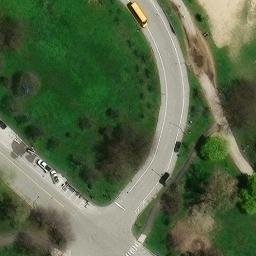 Uptown Beach Volleyball Court #3 — aerial view