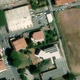 Volleyball Court — aerial view