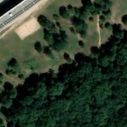 Volleyball Court near Girona — aerial view