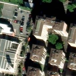 Volleyball Court — aerial view
