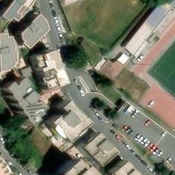 Volleyball Court — aerial view