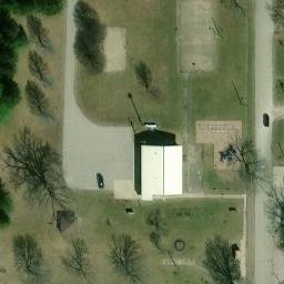 Kelley Beach Volleyball Court — aerial view