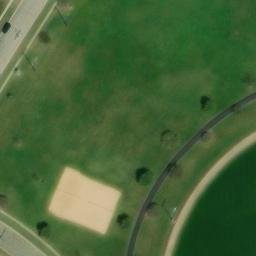 Coldwater Beach Volleyball Court #3 — aerial view