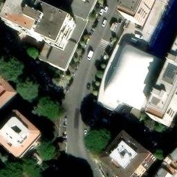 Volleyball Court — aerial view