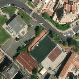 Volleyball Court — aerial view