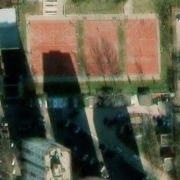 Volleyball Court — aerial view