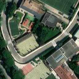 Volleyball Court — aerial view