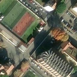 Volleyball Court — aerial view