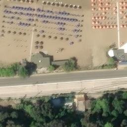 Volleyball Court — aerial view
