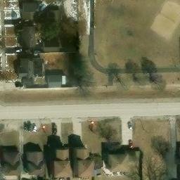 Franklin Park Beach Volleyball Court — aerial view