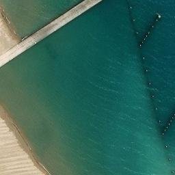 Lincoln Park Beach Volleyball Court #98 — aerial view